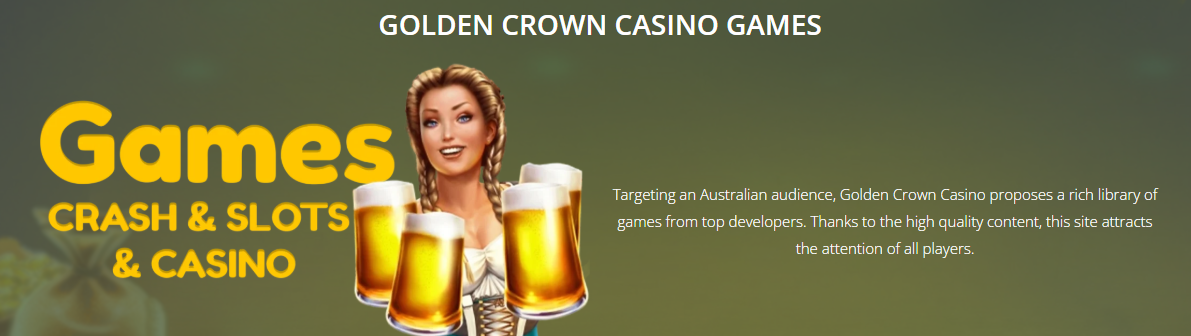 Golden Crown Casino Games